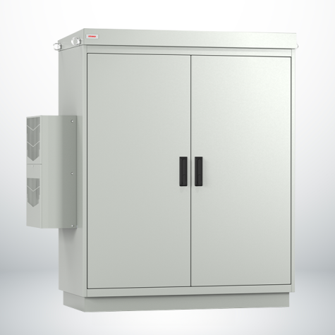 RRN-Serie Dubbelwandige 19 inch schakelkast van Staka