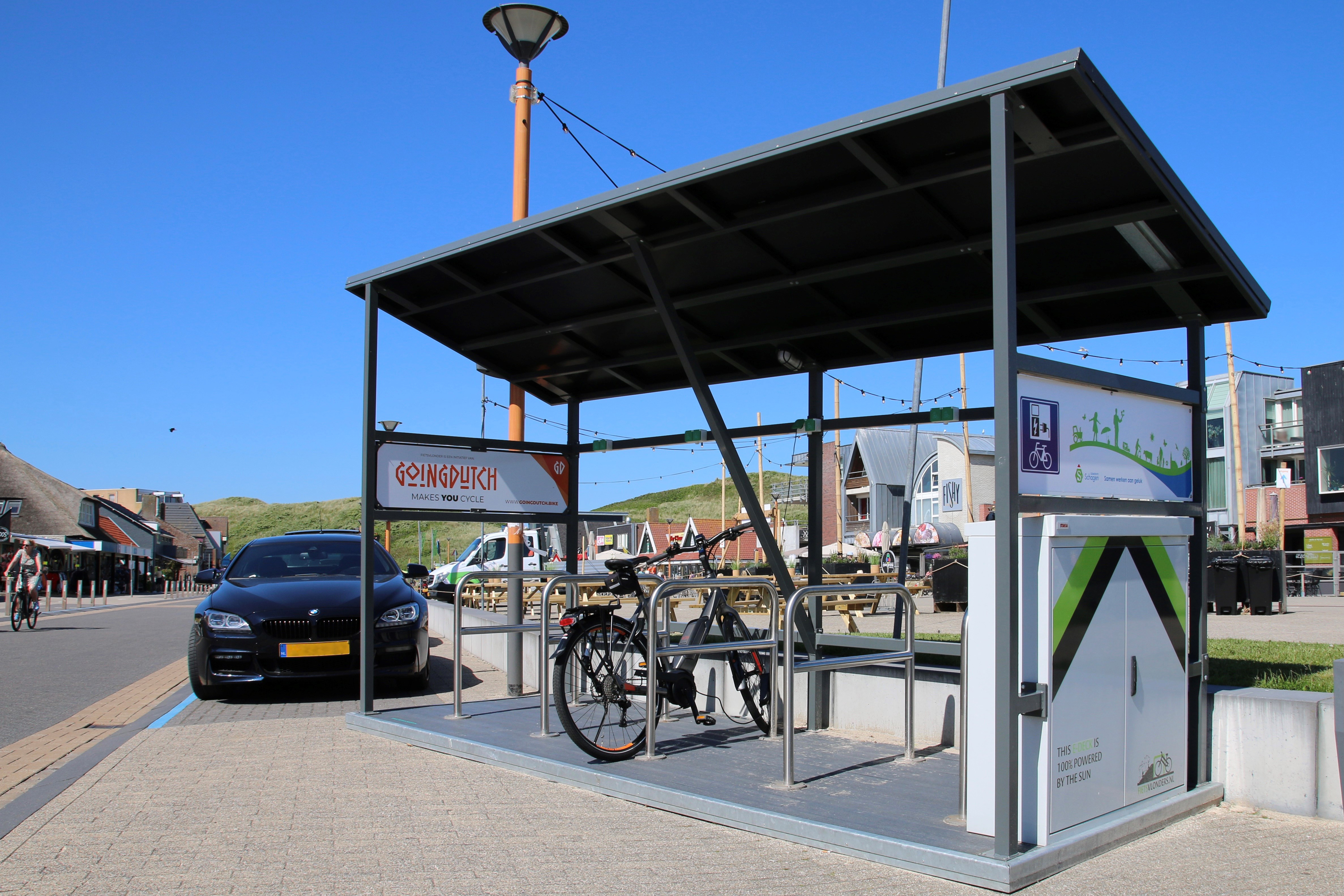 Staka RVS Buitenkast voor het E-Deck van Fietsvlonders.nl