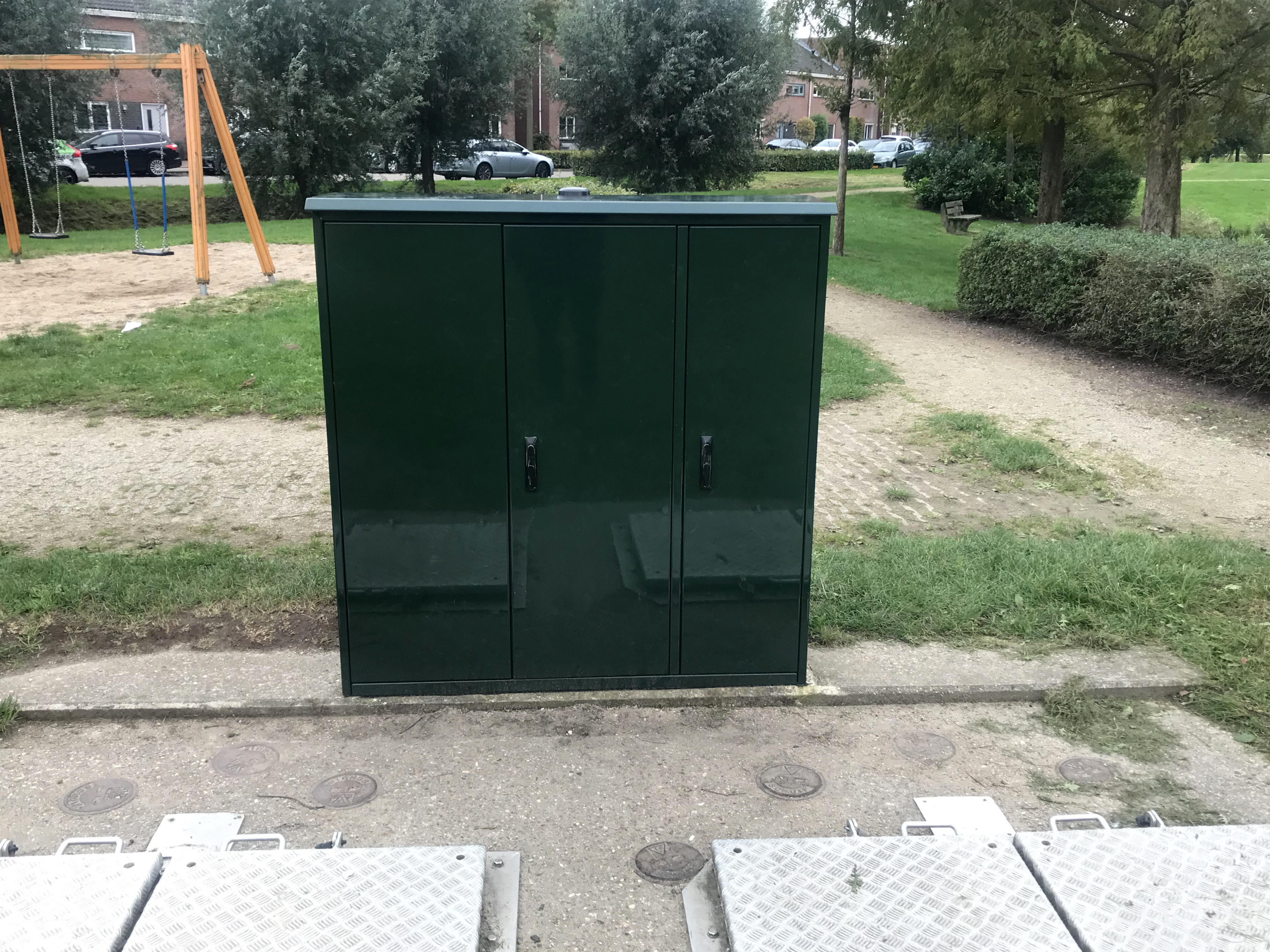 Staka R-Serie RVS buitenkast gemaal in Etten-Leur