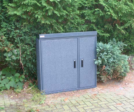 Staka RVS schakelkast voorzien van anti-wildplak coating